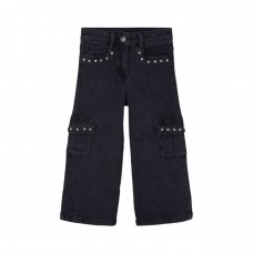 BOBOLI παντελόνι τζιν κορίτσι 434089-BLACK μαύρο